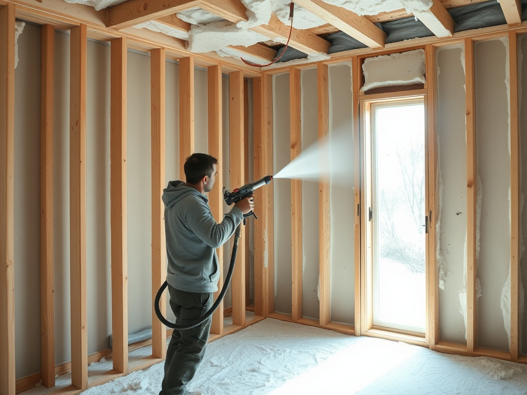 Wall Spray Foam Insulation